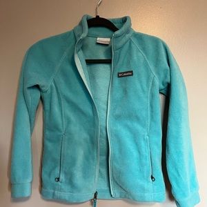Used teal Columbia jacket- Size Small. No marks or tears. Looks almost new.